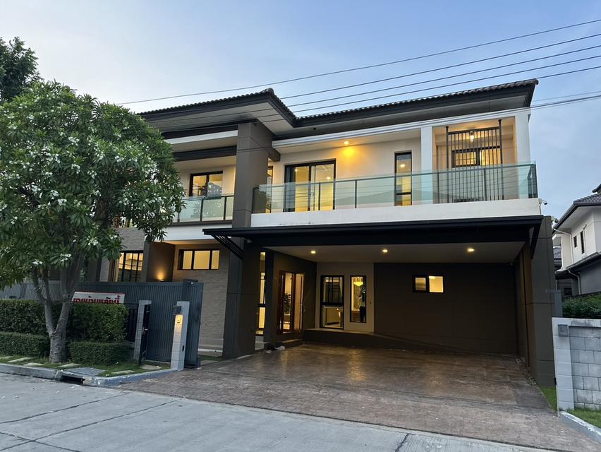 บ้านเดี่ยว เดอะ ซิตี้ บางนา กม7 หลังมุม หลังใหญ่ เรียบหรู สภาพดี สังคมคุณภาพ 1