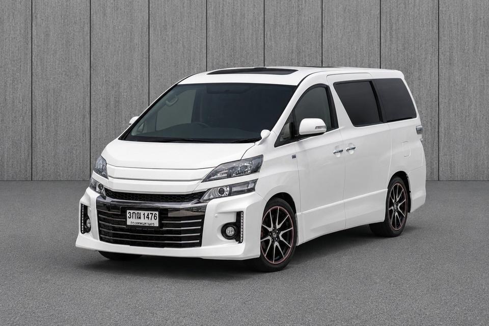 Toyota Vellfire 2.4 GS ปี 2014 Limited Edition ในเมืองไทยมีไม่กี่คัน  รถเจ้าของเดียว