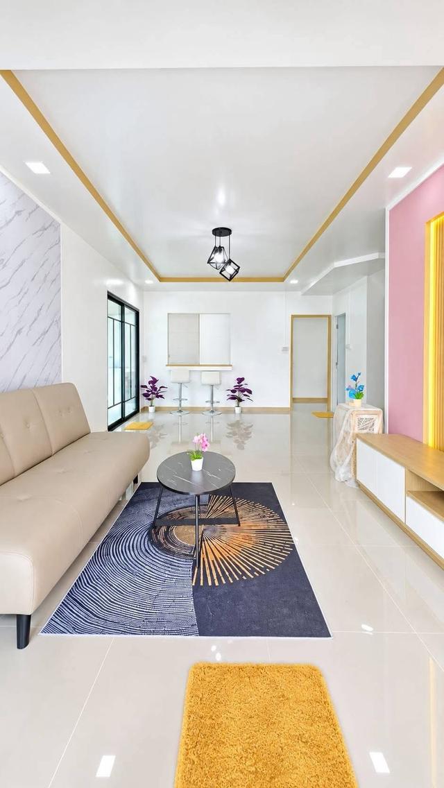หมู่บ้านพฤกษา14B วัดลาดปลาดุก บางบัวทองทาวน์เฮาส์ 2 ชั้น หลังมุม มีระเบียงด้านหน้า ตกแต่งใหม่พร้อมอยู่ 7