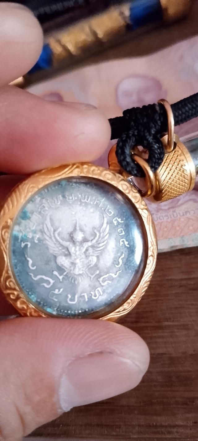 เหรียญพญาครุฑหลังในหลวง