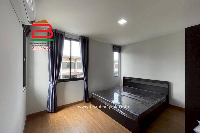 ให้เช่า ทาวน์โฮม หมู่บ้านพลีโน่ ทาวน์ ลำลูกกา (ใกล้บิ๊กซีลำลูกกาคลอง 5) เนื้อที่ 25 ตรว. ตำบลบึงคำพร้อย อำเภอลำลูกกา ปทุมธานี 11