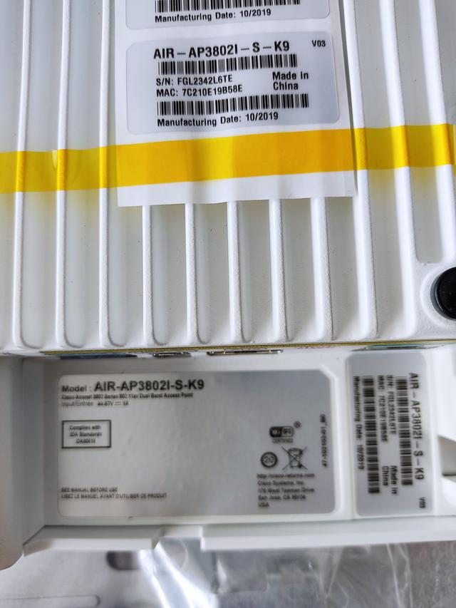 Cisco AIR-AP3802i-S-K9 มือสอง ทดสอบแล้ว ประกัน 1 ปี จากผู้ขาย 3