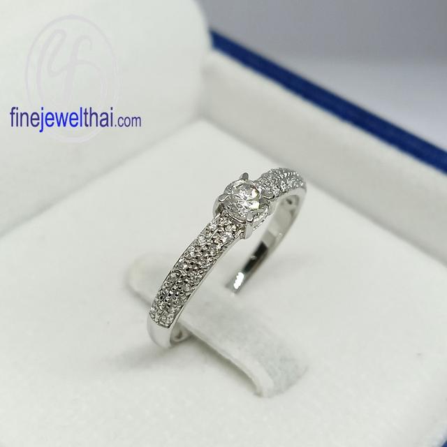 FineJewelThai | Endless Rings แหวนเพชรพรีเมี่ยม แหวนเงินแท้925 R1261cz