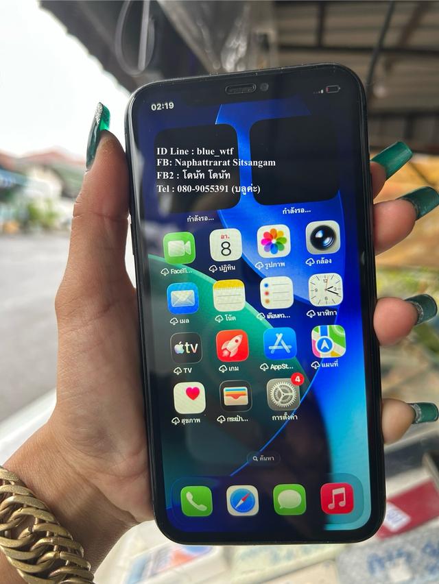 IPhone11 128GB TH แบตดี สภาพสวยตามรูป รีเซ็ตได้ ใช้งานปกติ รูปที่ 6