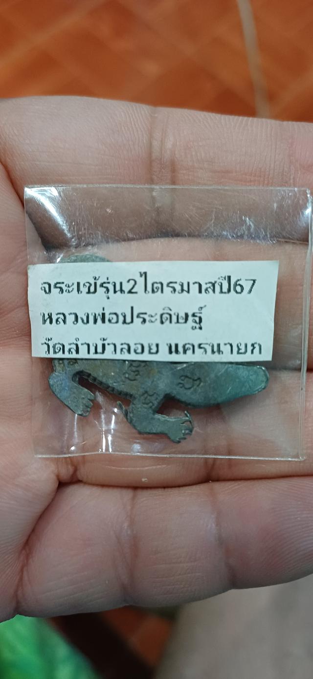 จระเข้หลวงพ่อสนิท วัดลำบัวลอย ปี67 รุ่นไตรมาส รูปย่อยที่ 3