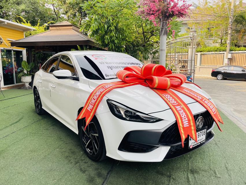 รุ่นท็อป ติดแก๊ส LPG 🚗MG 5 1.5X Sunroof i-Smart ปี 2024 รูปที่ 3