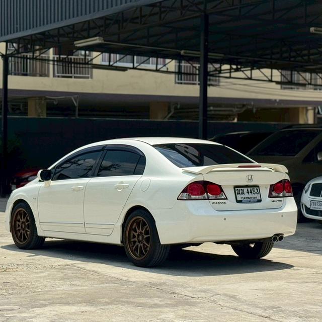 Honda civic FD 1.8S  as ปี 2011/12 สีขาว AT ราคา 179,000 ป้ายลูกค้าเก่า เอาคืน  วิ่ง 19×,××× km เข้าศูนย์ตลอด สอบถาม 0853375537 รูปที่ 6
