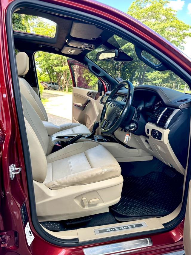Ford Everest 2.2 titanium plus ปี 2017  รถบ้านมือเดียว มีประกัน ป.1 เหลือ บุ๊คเซอร์วิส กุญแจครบ 2ดอก 15