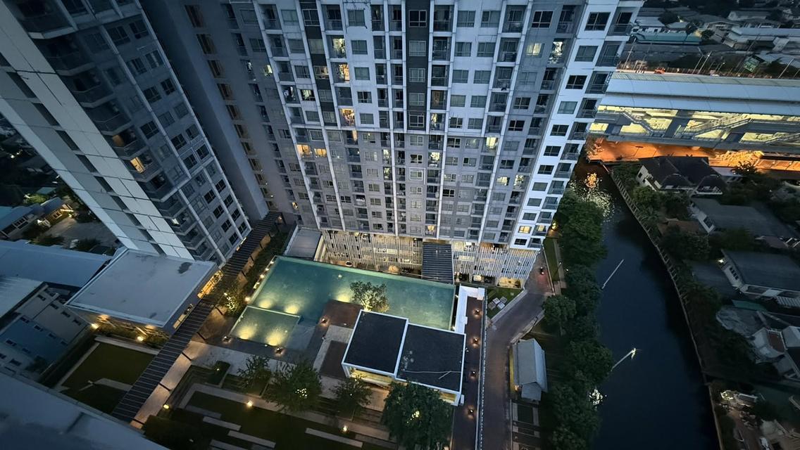 ให้เช่าคอนโด The Tempo Grand วุฒากาศ  ห้องมุม ชั้น 19 วิวสวย รีโนเวตใหม่ ใกล้ BTS วุฒากาศ 10