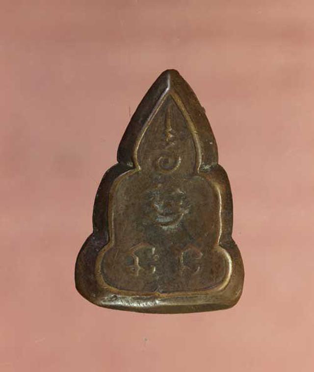 เหรียญ หล่อ ชินราช หลวงพ่อเงิน  เนื้อโลหะผสมเก่า   ค่ะ p975 2