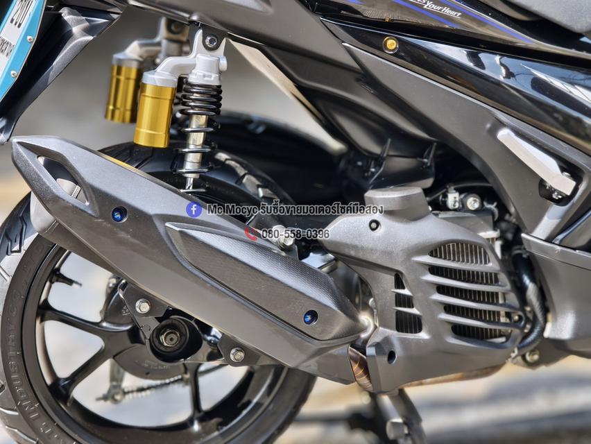 Aerox Monster 2020 รถบ้านแท้มือเดียวเครื่องเดิม กุญแจบุคเซอวิสครบ เล่มเขียวชุดโอนครบ No1340 รูปที่ 13