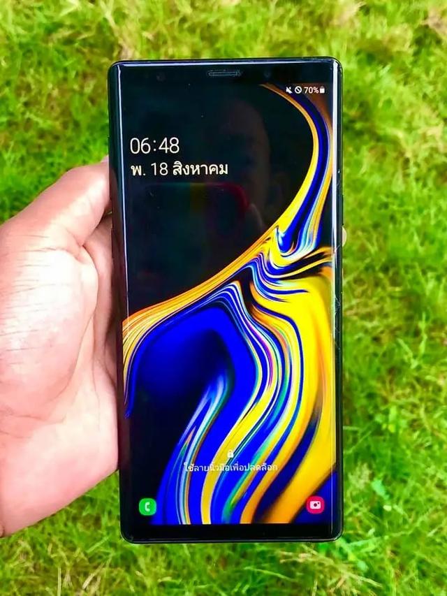 มือถือพร้อมใช้งานสภาพดีมาก Samsung Galaxy Note 9