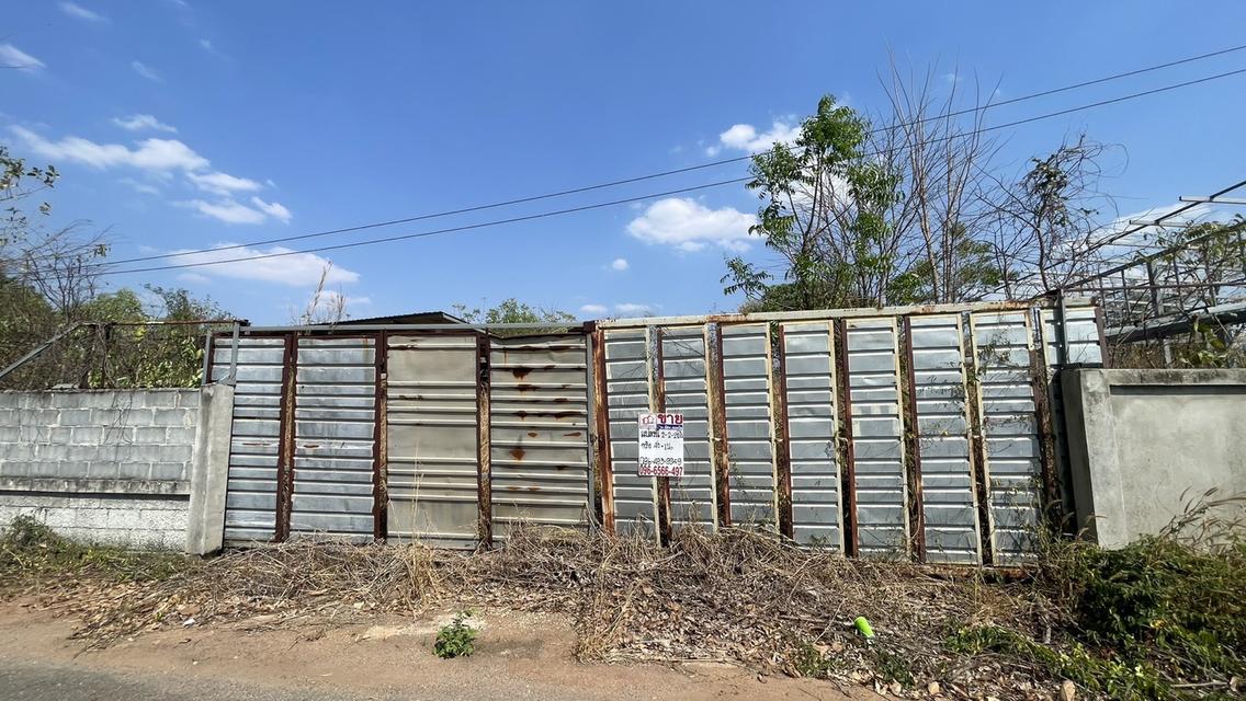 ขายที่ดินพนัสนิคม ชลบุรี พร้อมสิ่งปลูกสร้าง 2-2-20 ไร่ (แปลงมุมติดถนนคอนกรีต 2 ด้าน) 1