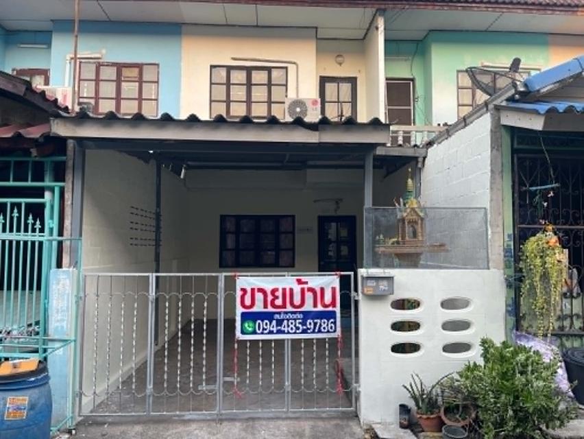 บ้านทาวน์เฮ้าส์ 2ชั้น หมู่บ้าน เพชรเกษมธานี 1