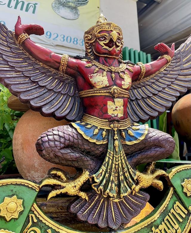 พญาครุฑ ครุฑธนาคาร พญาครุฑติดผนัง ขนาด70ซม