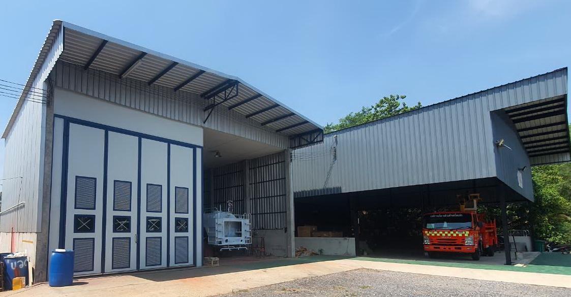 ขาย รับออกแบบติดตั้งสร้างห้องพ่นสีเฟอร์นิเจอร์ ห้องพ่นสีรถพ่วง ห้องพ่นอบสีรถบรรทุก ห้องพ่นสีขนาดใหญ่ พร้อมงานเซ็นแบบห้องพ่นสี รับออกแบบตามหน้างาน รูปที่ 15