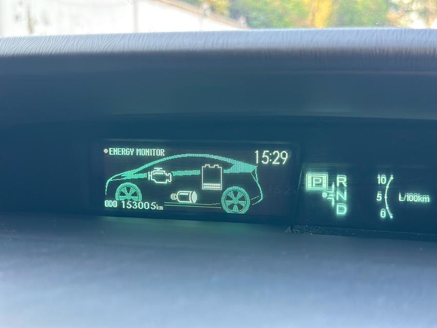 รหัสรถ PAT2052 Toyota Prius 1.8 Standard 2011 สีดำ รูปที่ 7
