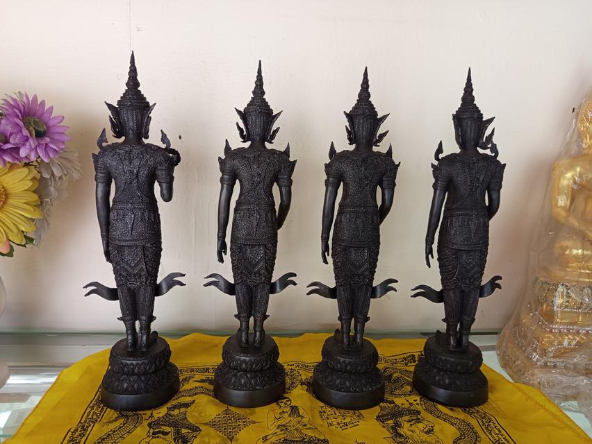ท้าวจตุโลกบาลเนื้อทองเหลือง รูปย่อยที่ 4