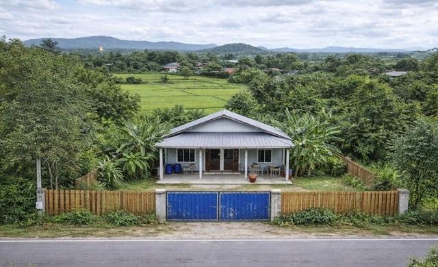 วัดหนองกระทุ่ม 2กม. PTT ปตท.เขาบางแกรก4กม. บ้านสวนชั้นเดียว 2นอน 3 น้ำ ทำเลหนองฉาง 2