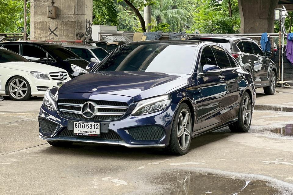 Mercedes-Benz C300 2.1 BlueTec Hybrid AMG AT ปี 2015 รถสวย