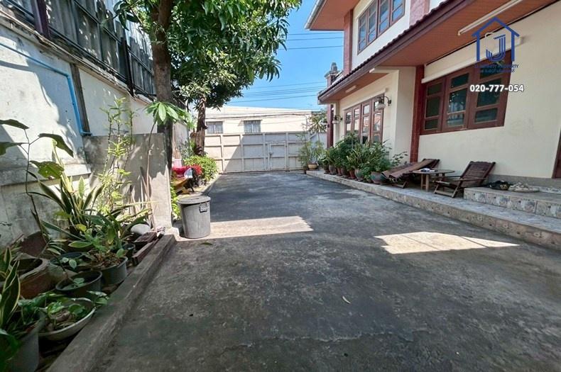 ขายบ้านเดี่ยว 2 ชั้น พร้อมโกดัง  174 ตร.วา ซอยวชิรธรรม 40 สุขุมวิท 101/1 ใกล้รถไฟฟ้าและทางด่วน 3