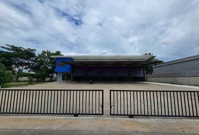 ให้เช่าโกดังพร้อมออฟฟิศ พื้นที่โกดัง 550 ตรม พร้อมลานจอดรถได้หลายคัน อำเภอบางเลน นครปฐม 1