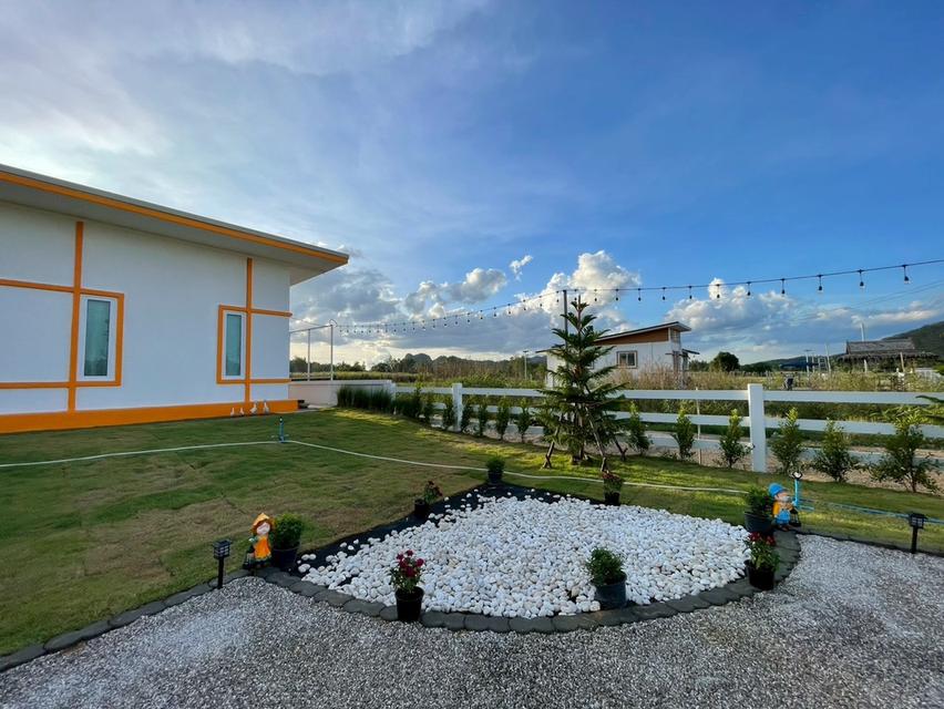 บ้านสวนสร้างใหม่ พร้อมอยู่ วิวภูเขา โพธาราม 12