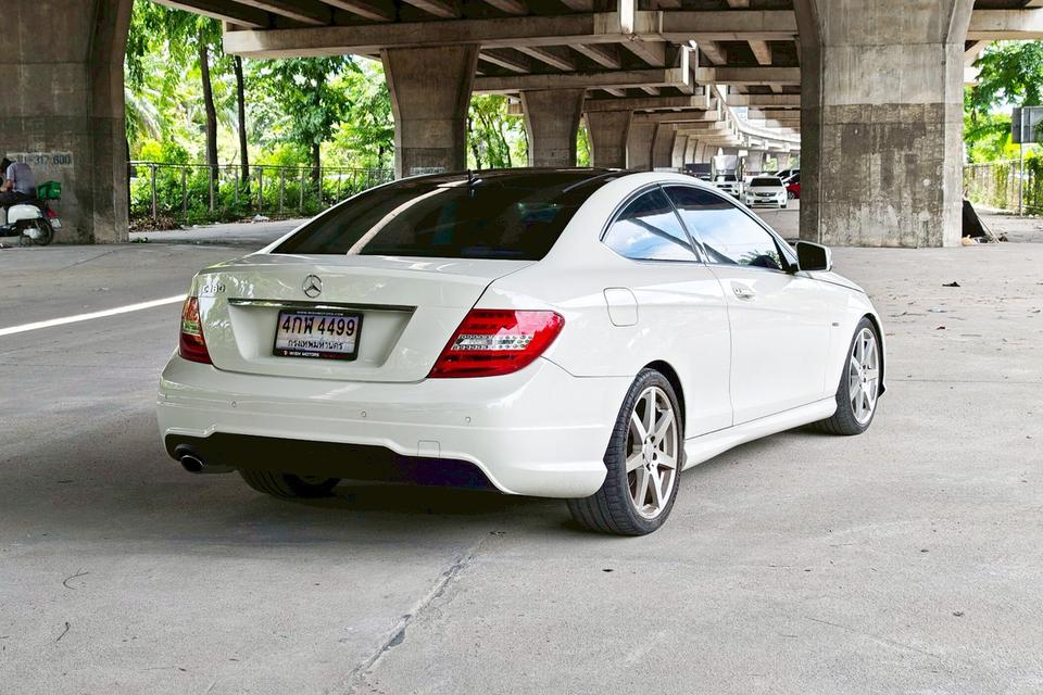 Mercedes-Benz C180 W204 Coupe AT ปี 2011 รถสวยไมล์น้อย 5
