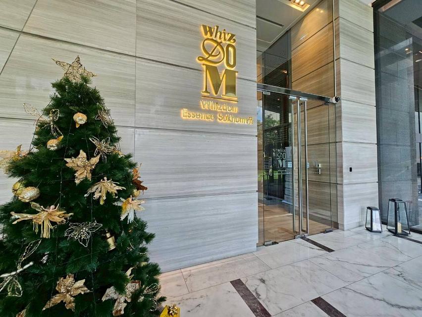 ให้เช่าคอนโด Whizdom Essence สุขุมวิท–พระโขนง ห้องใหญ่แต่งครบ พร้อมอยู่ 12