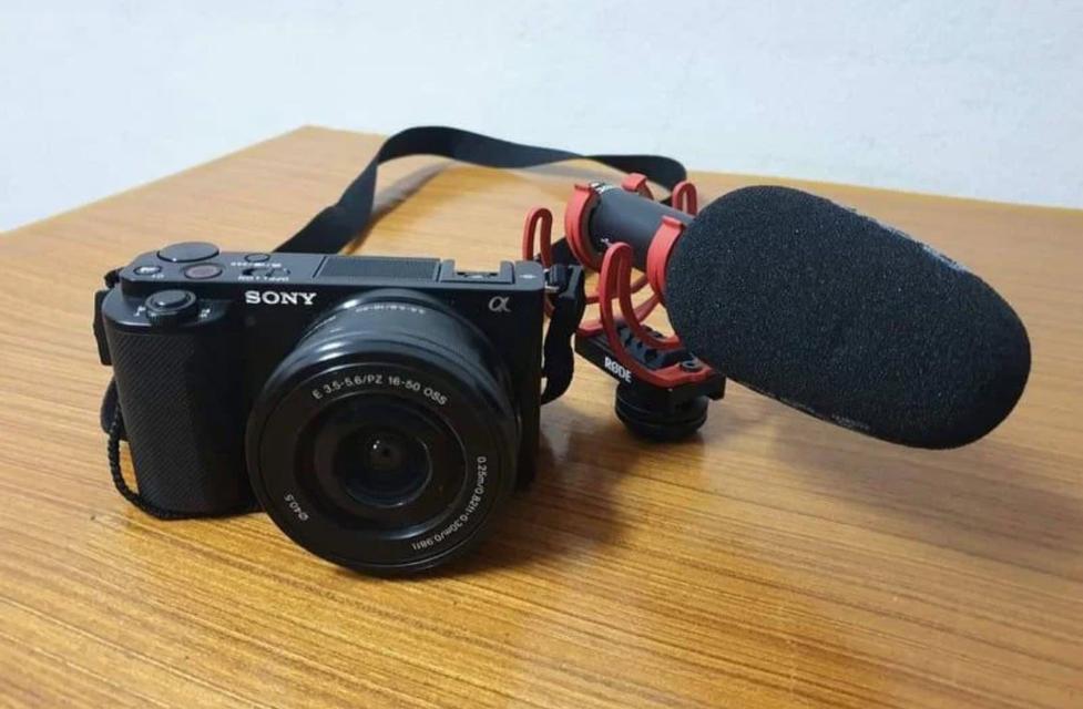 กล้อง Sony ZV-E10 พร้อมไมค์