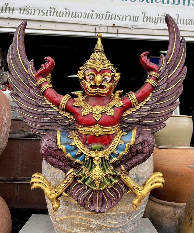 พญาครุฑ แขวนผนัง ครุฑแขวนผนัง ขนาด65cm ครุฑเก่า