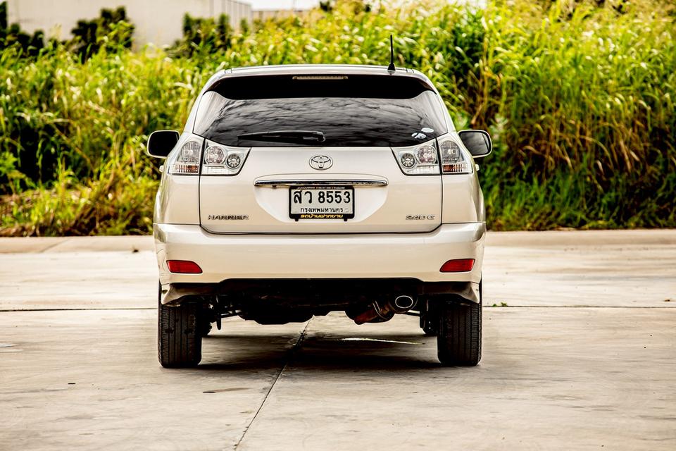 Toyota Harrier Rx240G ปี 2006 เกียร์ Auto สีน้ำตาล ซันรูฟ 7