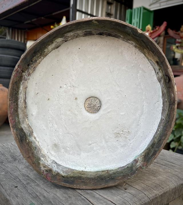 พระบรมรูปในหลวงรัชกาลที่9 ทรงงาน เนื้อทองเหลือง รุ่นวิริยะ Perseverance 9