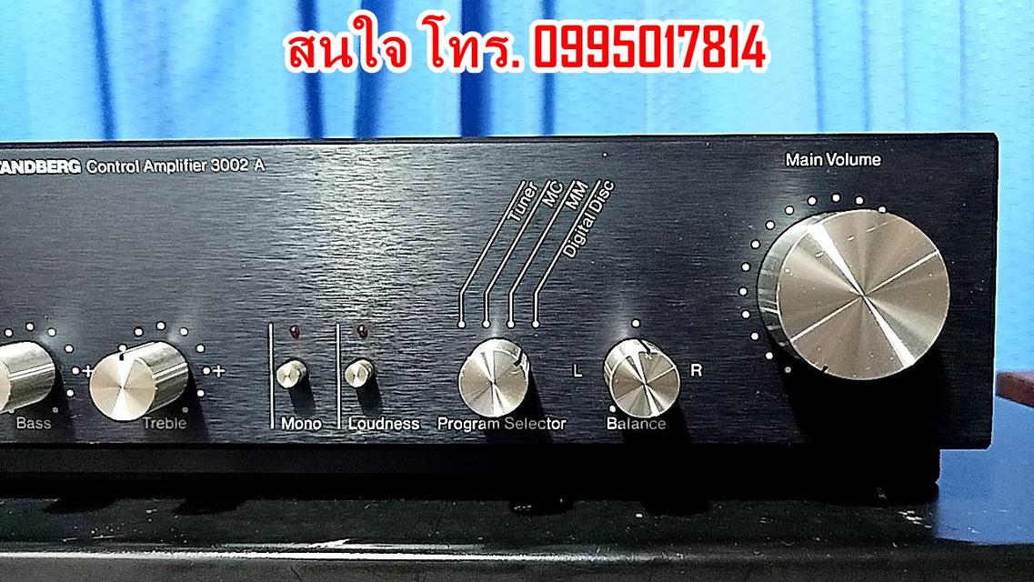 ขายปรีแอมป์ Tandberg 3002A Stereo Pre Amplifier (1980)