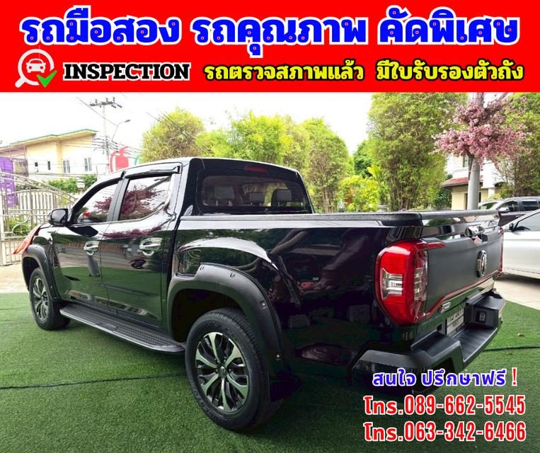 🟢ปี2022 MG Extender 2.0 DOUBLE CAB Grand X 🟢ไมล์แท้ 57,xxx กม. 🟢เกียร์ออโต้ 4