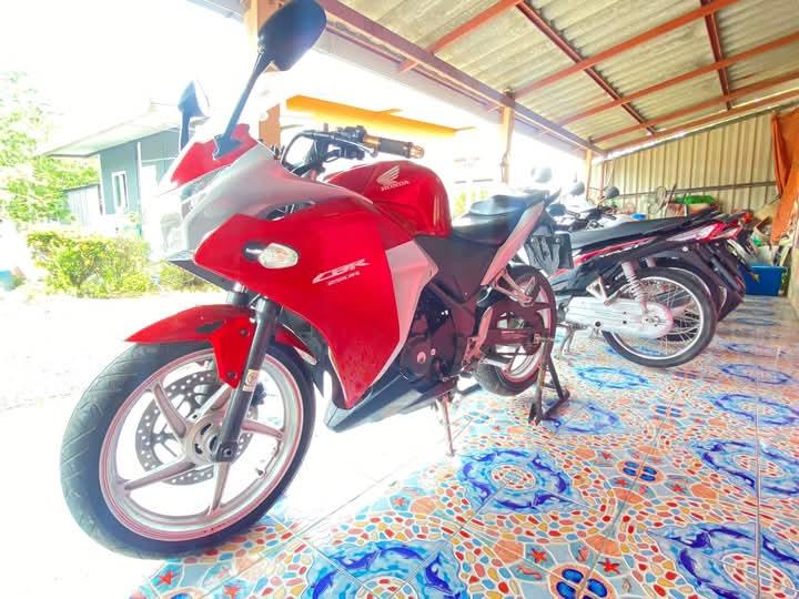 Honda CBR สีแดง เทา 9