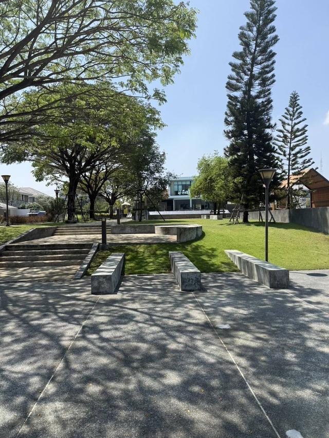 ให้เช่าบ้านเดี่ยว 2 ชั้น ขนาด 69.7 ตร.วา หมู่บ้าน life in the garden บ้านฉาง  ติดถนนสุขุมวิท เดินทางสะดวก 14