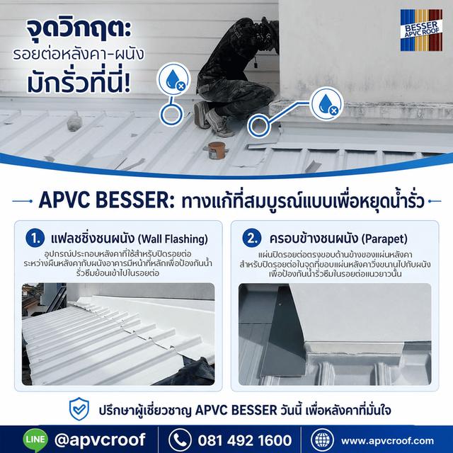 ฝนตกทีไร... ใจคอไม่ดี กลัวน้ำรั่วเข้าบ้านใช่ไหมครับ?