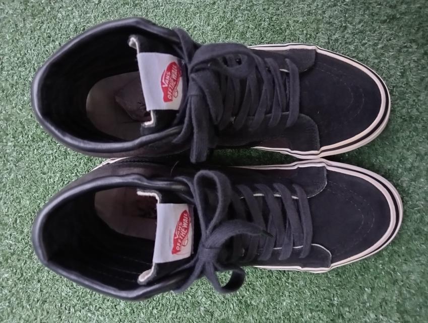Vans ผ้าใบหุ้มข้อ มือสอง สภาพเหมือนใหม่ ส่งฟรี!