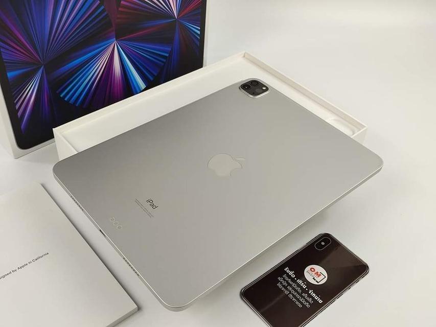 รูป ขาย/แลก iPad Pro 2021 (Gen3) 11นิ้ว 2TB (Wifi) สี Silver ศูนย์ไทย ใหม่มือ1 แกะเช็ค ยังไม่แอค เพียง 37,900 บาท  5