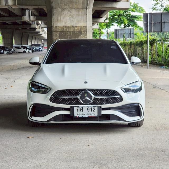 Mercedes-Benz C350e W206 AMG AT ปี 2025 รถสวยมือเดียว ไมล์น้อย เบนซิน-ไฟฟ้าแบบเสียบปลั๊ก 
