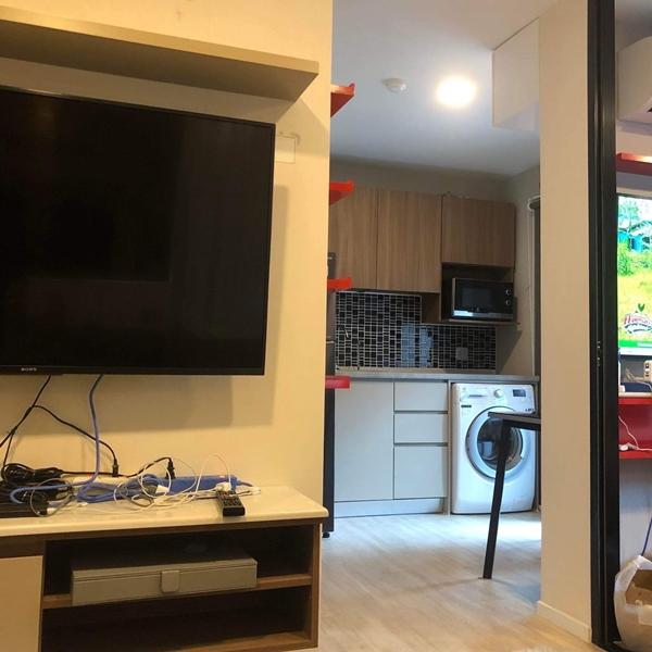 Kave condo ตรงข้าม ม.กรุงเทพ รังสิต ขาย 1.9 ให้เช่า 10k ชั้น 6 ห้องริม 6