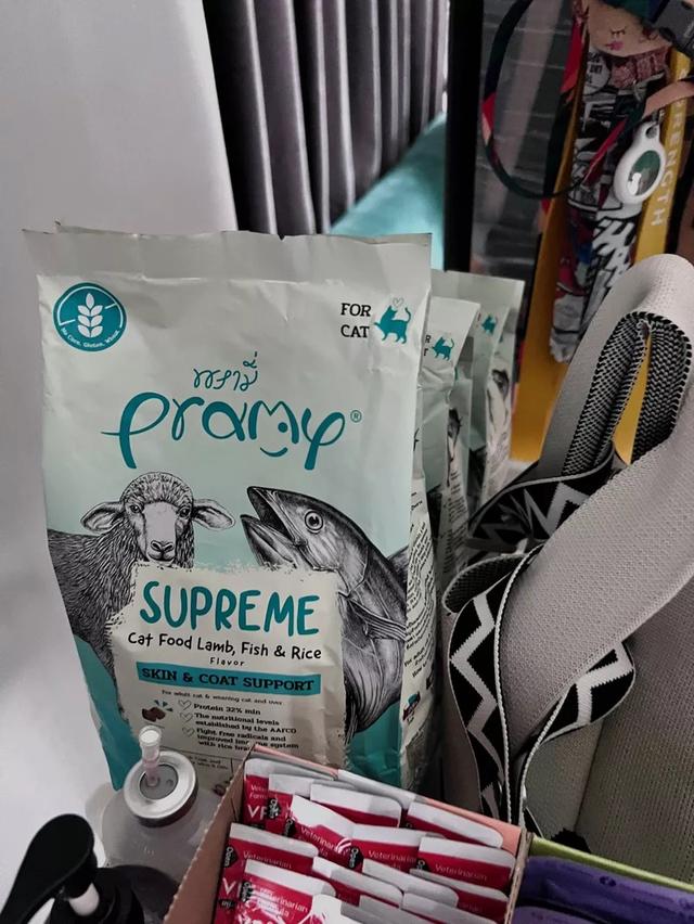 อาหารแมว Pramy Supreme สูตรใหม่ 4