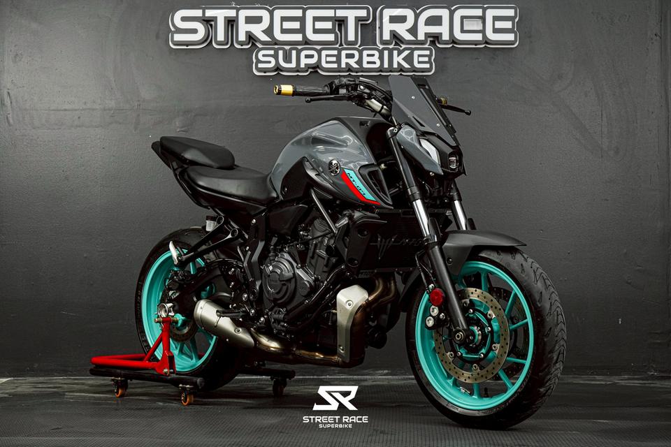 🔥 yamaha mt-07 ปี 2023 | เทาล้อฟ้า สภาพกริ๊บ ไมล์น้อยเหมือนมือหนึ่ง! 🔥