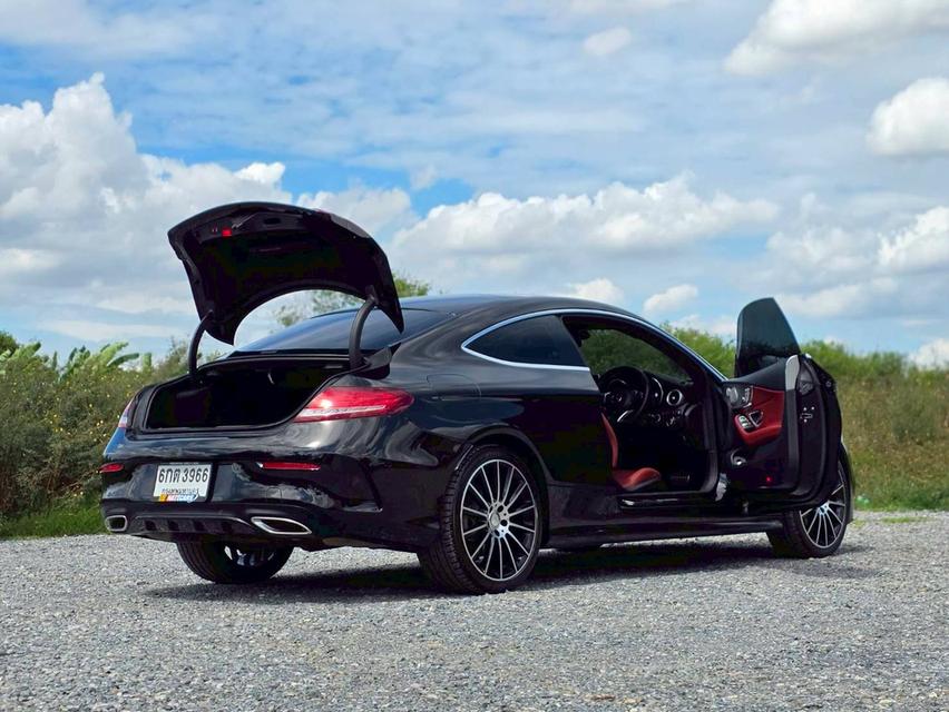 รหัสรถ NC3966 BENZ C250 Coupe AMG Dynamic [W205] ปี : 2017 9