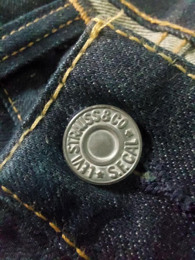 ยีนส์ Levi's 511 MADE IN USA Size 31Wx32L (USA Raw Selvedge Cone Mills) รูปที่ 5