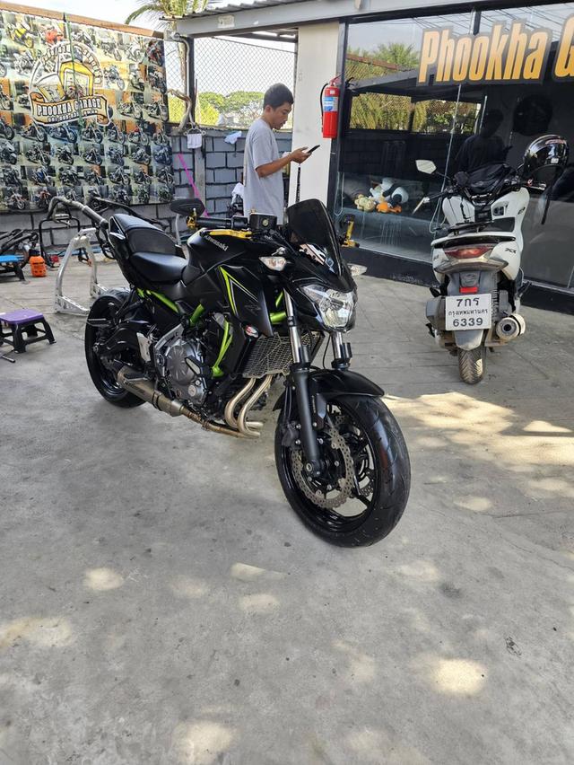 KAWASAKI Z650 สีดำ ปี2018 รูปที่ 2