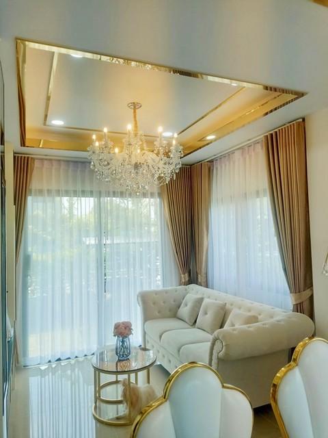 PP377 ขายบ้านแฝด โครงการ แกรนด์ พลีโน่ รามอินทรา-วงแหวน Grande Pleno ตกแต่งสวยพร้อมอยู่