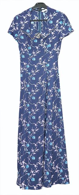 เดรสราตรีบุปผา(เดรส Midnight Bloom Midi)@SP017 7