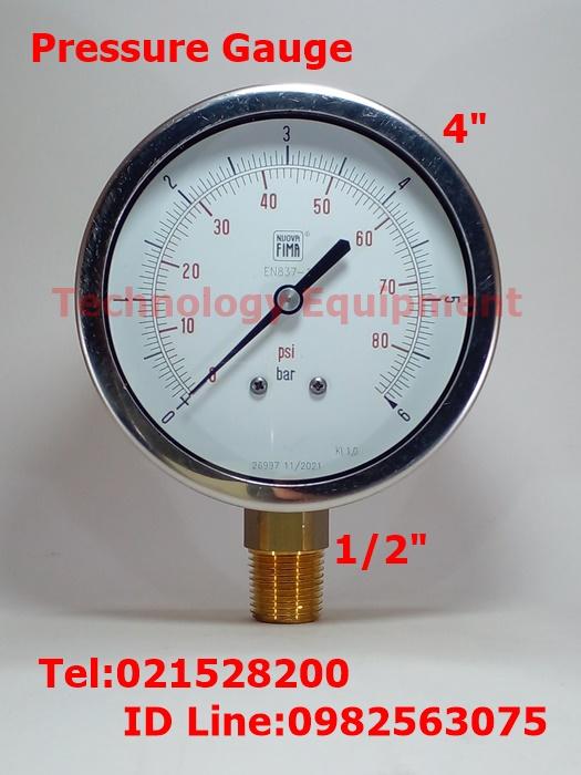 Pressure Gauge  มีสต็อกในไทย  เปิดใบกำกับภาษีได้ พร้อมส่งด่วน ส่งไว รูปที่ 2